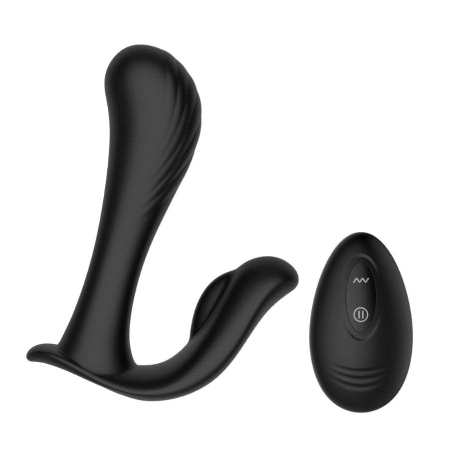 INTY Toys Ace külot vibratör ile Remote siyah