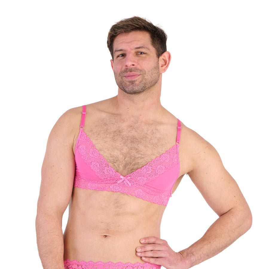 Prowler dantel sütyen pembe